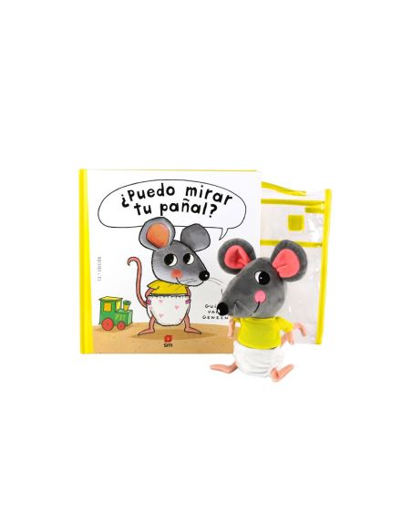 Pack ¿Puedo Mirar Tu Pañal? Con Muñeco