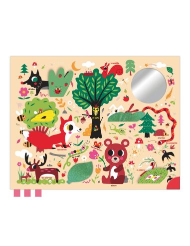 Mi tapiz de juego de los animales del bosque