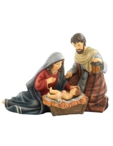 Nacimiento S. Jose Farol 21,2Cm Resina Pb20478 (12)