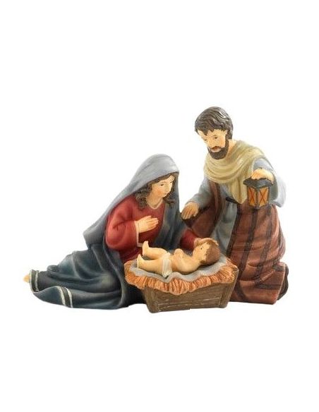 Nacimiento S. Jose Farol 21,2Cm Resina Pb20478 (12)