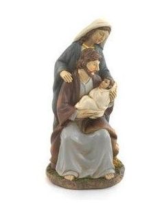 Nacimiento S.Jose Niño En Brazos 12,8Cm Resina Pb20520 (72)