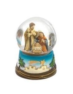 Nacimiento Globo Cristal 9,2Cm Resina Pb20518 (36)