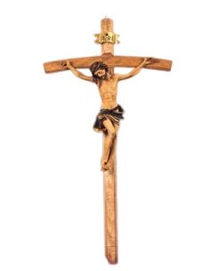 Crucifijo Madera Resina 45Cm (8) Pb6702