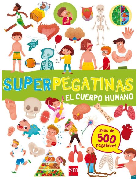 Superpegatinas El cuerpo humano|Libreriasalesiana
