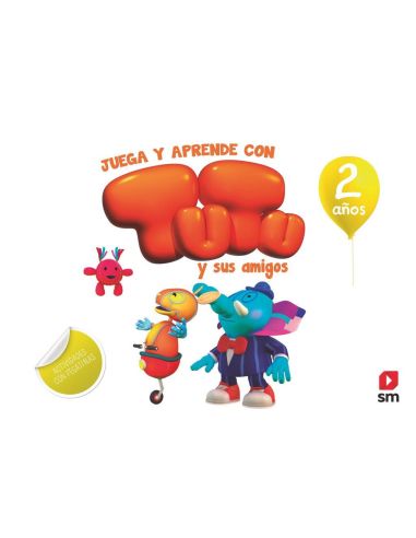 Juega y aprende con Tutu y sus amigos. 2 años|Libreriasalesiana