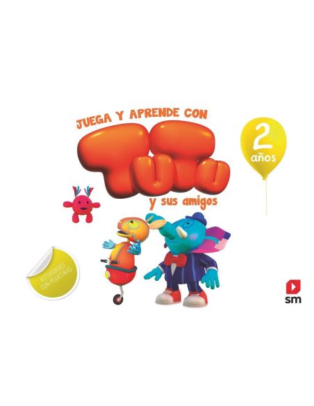 Juega y aprende con Tutu y sus amigos. 2 años|Libreriasalesiana