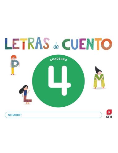 Cuaderno de lectoescritura 4. Letras de cuento|Libreriasalesiana