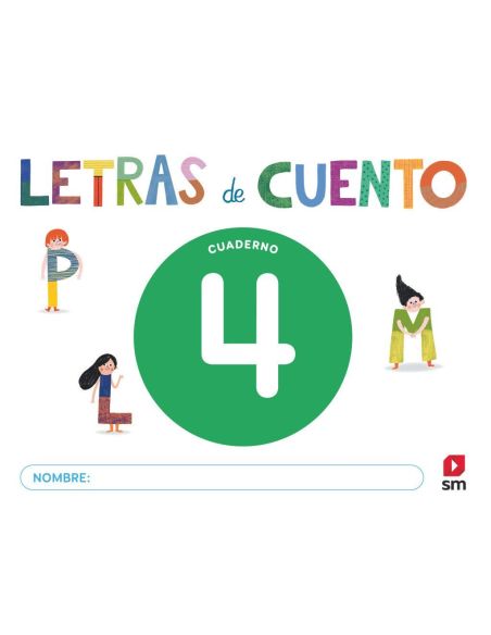 Cuaderno de lectoescritura 4. Letras de cuento|Libreriasalesiana