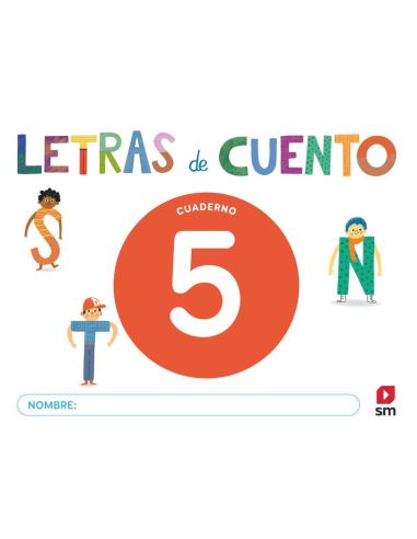 Cuaderno de lectoescritura 5. Letras de cuento|Libreriasalesiana