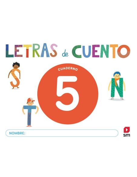 Cuaderno de lectoescritura 5. Letras de cuento|Libreriasalesiana