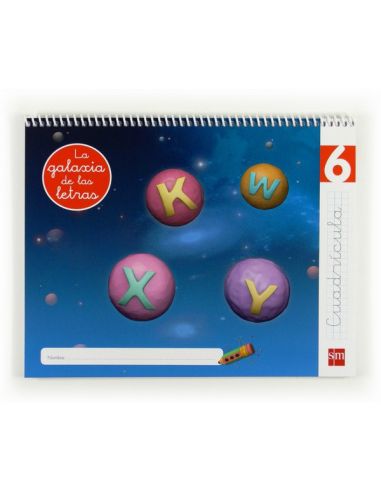 Lectoescritura 6, Cuadrícula. La Galaxia De Las Letras