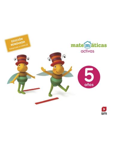 Matemáticas activas. 5 años|Libreriasalesiana