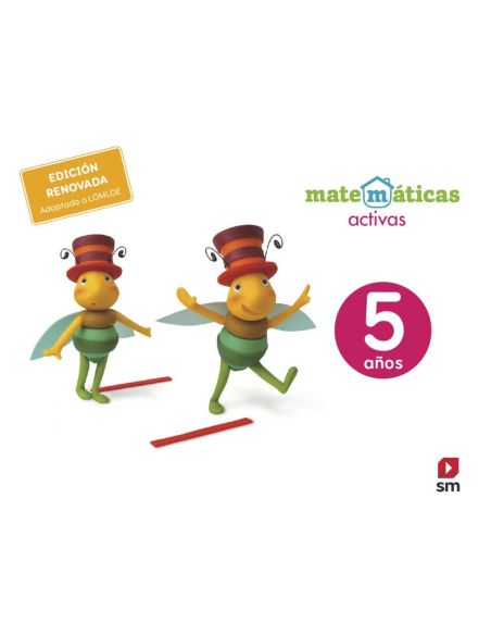 Matemáticas activas. 5 años|Libreriasalesiana