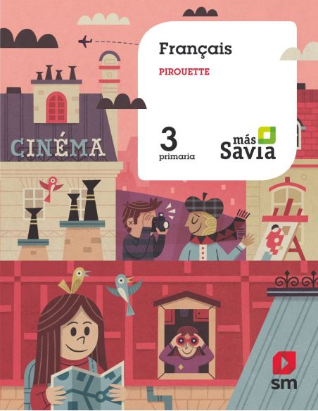 Francés Pirouette. 3 Primaria. Más Savia
