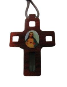 Cruz Cordon Lacada Sagrado Corazon