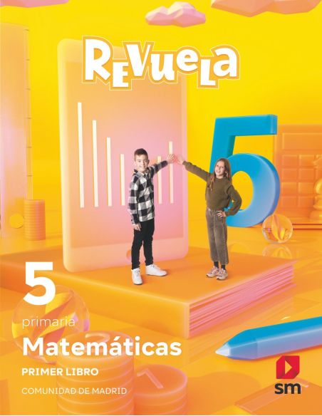 Matemáticas. Trimestres Temáticos. 5 Primaria.  Revuela. Comunidad De Madrid