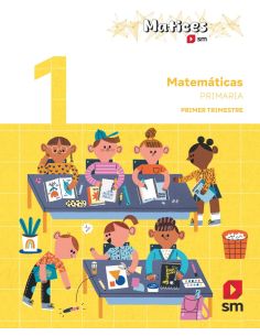 Matemáticas. 1 Primaria. Trimestres. Matices