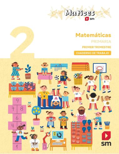 Cuaderno De Matemáticas. 2 Primaria. 1 Trimestre. Matices