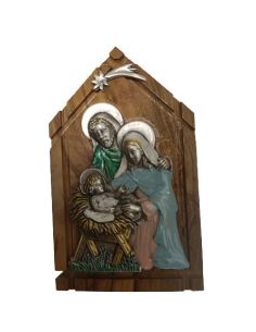 Belen Placa Samogata Madera Olivo 10X62Mm