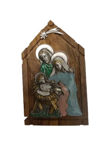 Belen Placa Samogata Madera Olivo 10X62Mm