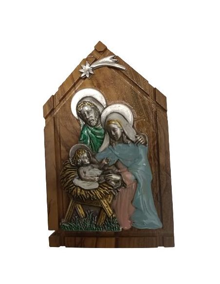 Belen Placa Samogata Madera Olivo 10X62Mm