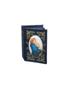 Rosariera, Caja Azul Con Imagen Ferruzi (12)