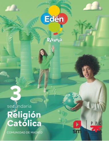 Religión católica. 3 ESO Edén. Revuela. Comunidad de Madrid|Libreriasalesiana