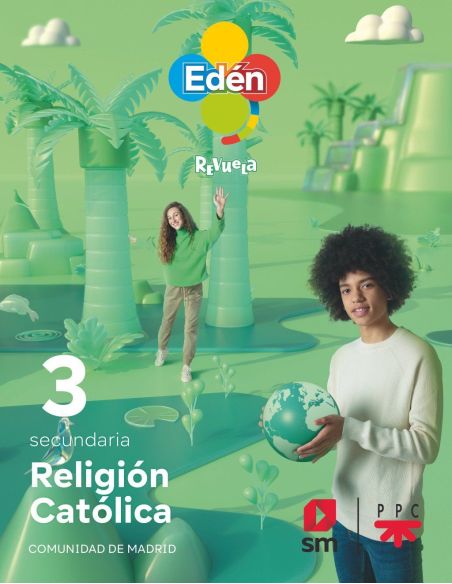 Religión católica. 3 ESO Edén. Revuela. Comunidad de Madrid|Libreriasalesiana