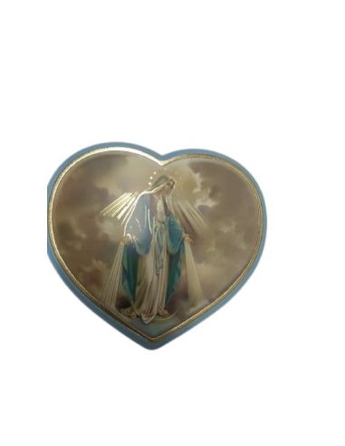 Corazon Grande Milagrosa Azul|Libreriasalesiana