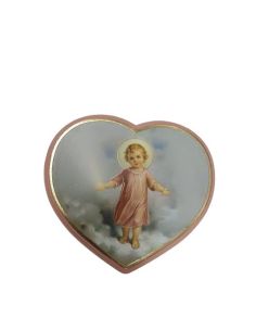 Corazon Grande Niño 10 Rosa