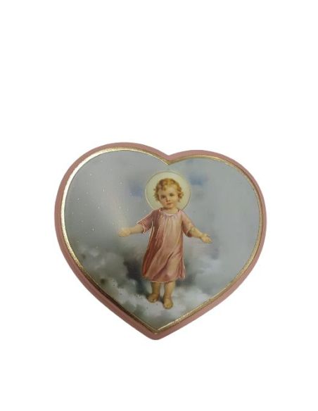 Corazon Grande Niño 10 Rosa|Libreriasalesiana