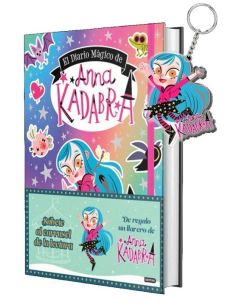 Pack Anna Kadabra Diario Llavero