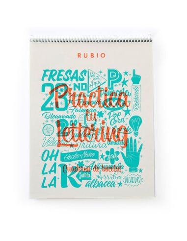 Practica Tu Lettering (Cuaderno De Bocetos)