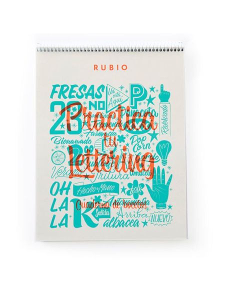 Practica Tu Lettering (Cuaderno De Bocetos)