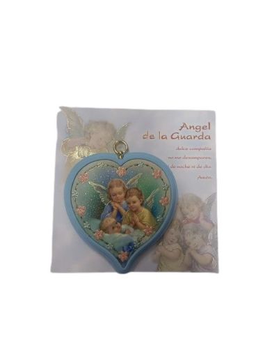 Corazon Peque.Anilla Nº04 Azul