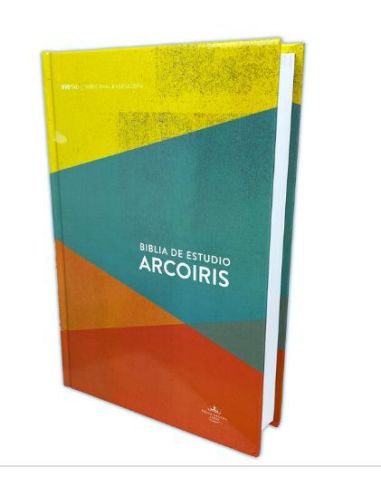 Biblia De Estudio Arcoiris Rvr60 Tapa Dura (Nueva Edición)|Libreriasalesiana