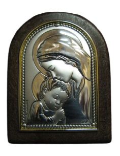 Cuadro Capilla Plata 59X78Mm Maternidad M06ºººº