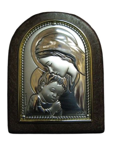 Cuadro Capilla Plata 59X78Mm Maternidad M06ºººº