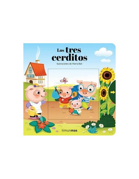 Los Tres Cerditos. Cuento Con Mecanismos