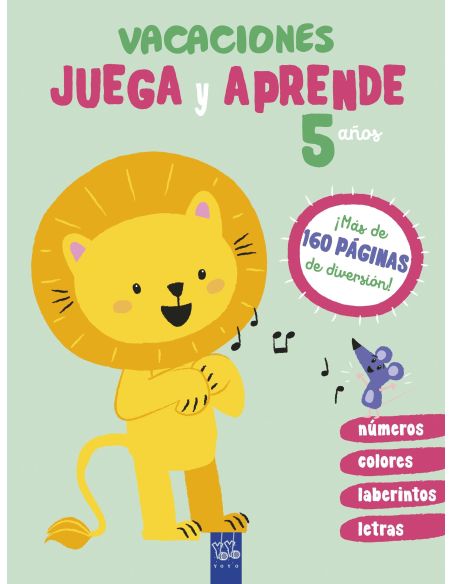 Vacaciones. Juega Y Aprende. 5 Años|Libreriasalesiana