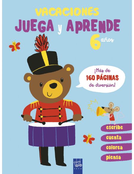 Vacaciones. Juega Y Aprende. 6 Años