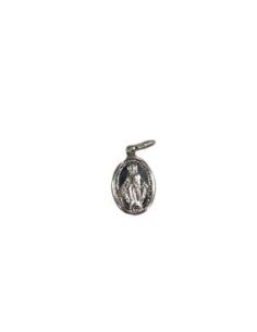 Medalla plata ley v.milagrosa 14mm c/caja