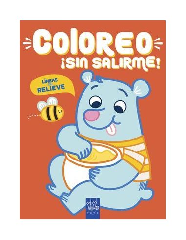 Coloreo ¡sin salirme! oso