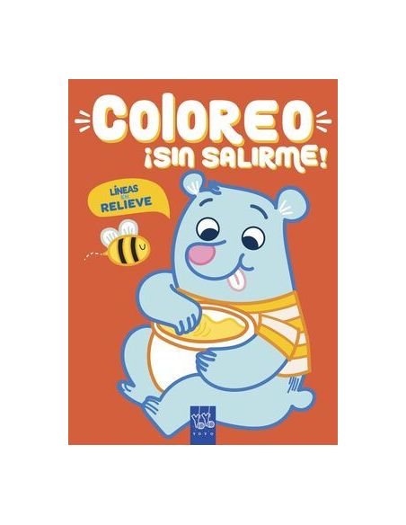 Coloreo ¡sin salirme! oso