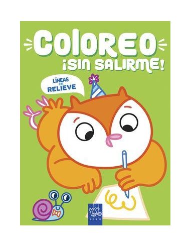 Coloreo ¡sin salirme! búho