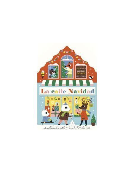 La Calle Navidad. Libro Acordeon
