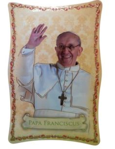 Tabla 30X40Lucido Esmaltado Icono Papa Francisco