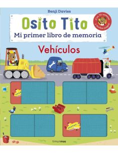 Osito Tito. Mi Primer Libro De Memoria. Vehículos