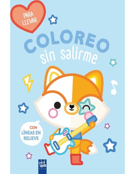 Coloreo sin salirme-para llevar. zorro