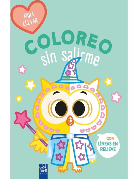 Coloreo Sin Salirme-Para Llevar. Buho